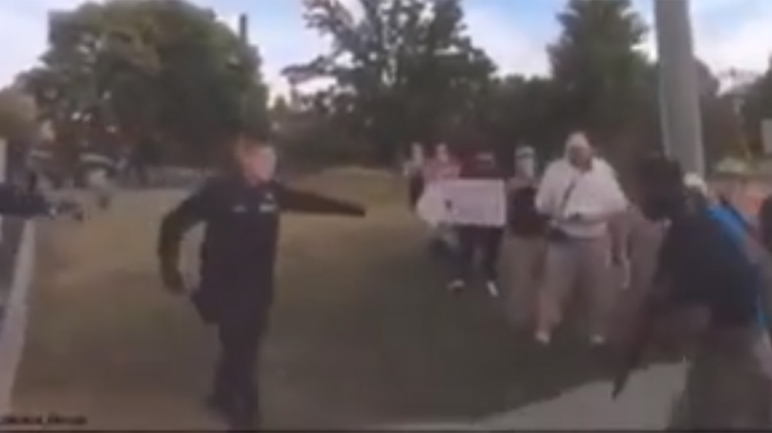 Black Lives Matter Protestor Shoots Himself in Foot