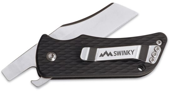 The Outdoor Edge Swinky provides multiple tools in a hand-held unit.