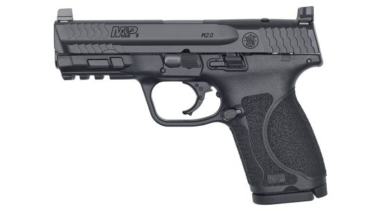 The new S&W M&P9 M2.0 Compact OR ships with seven different optics mounting plates.