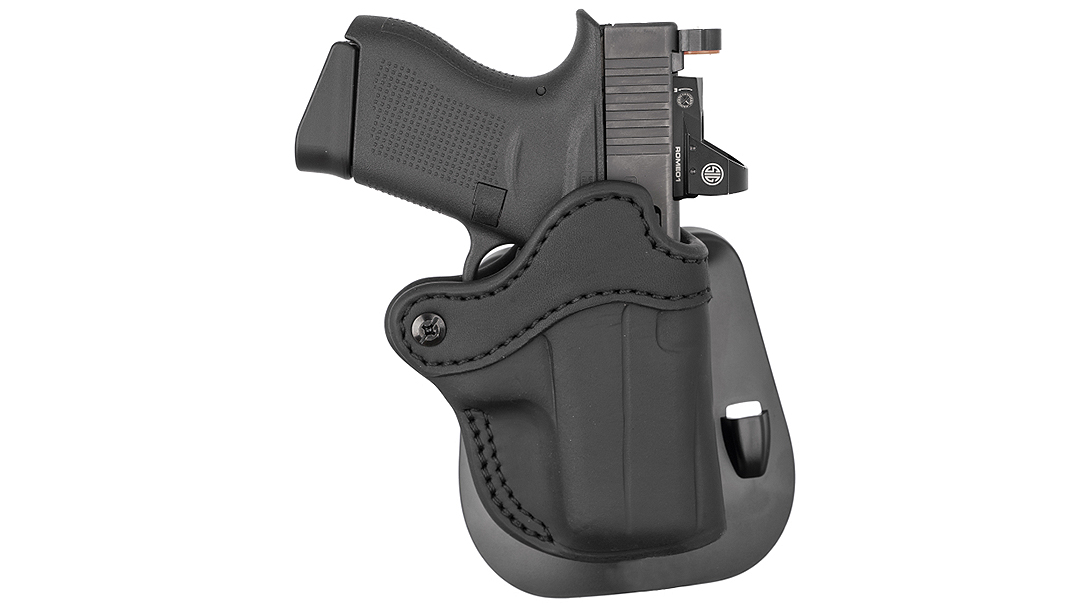 Two new 1791 Gunleather holsters fit Glock MOS platforms.