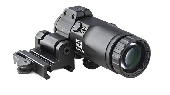 Meprolight MX3 3X magnifiers provide near-instant magnification.