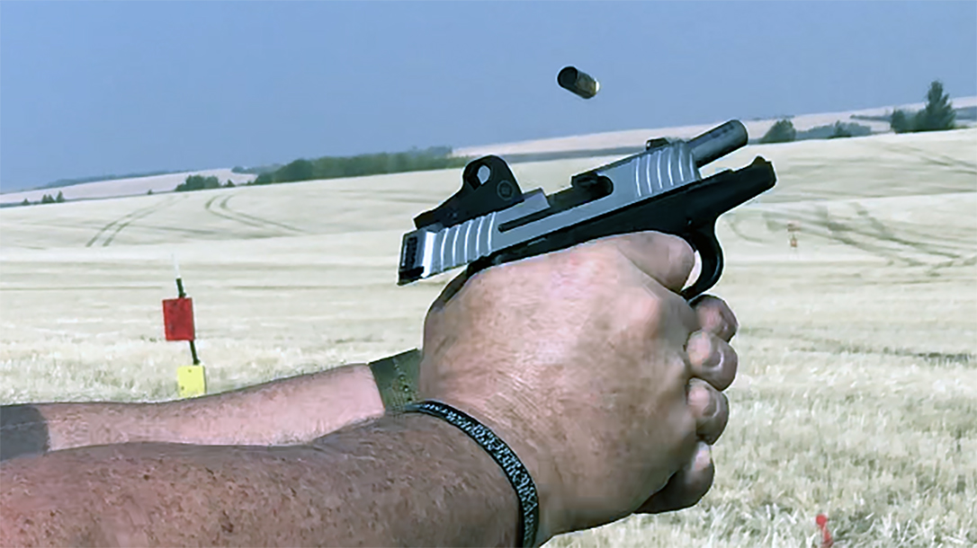 Shooters must learn to manage a shorter, snappier recoil impulse when shooting small semi-auto pistols.
