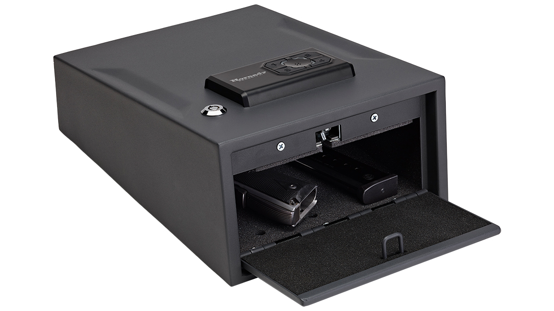 The Hornady One-Gun Keypad Vault offers fast, secure storage for handguns.