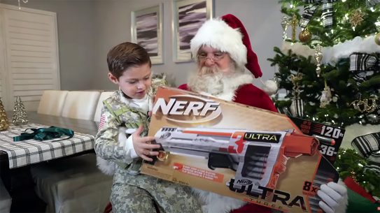 An NRA Santa brought Nerf guns after an anti-gun Santa made a little boy cry.