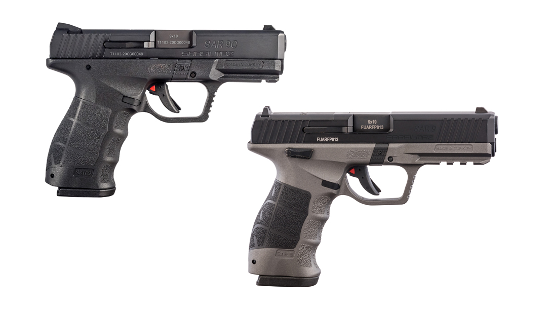 The optics-ready and Compact models join the SAR9 Pistol line.