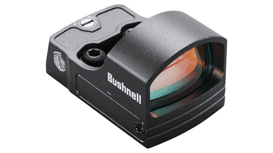 The Bushnell RXS-100 reflex sight retails for under $100.