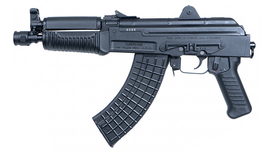 The Arsenal SAM7K-34, made in Bulgaria, brings a 7.62x39mm AK pistol to the U.S.