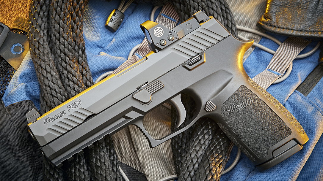 The SIG 320RXP is one of the latest generation of handguns that come standard with red dot reflex sights.