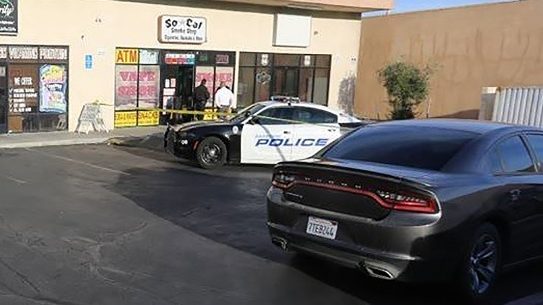 A smoke shop clerk shot and killed an armed robber in California.