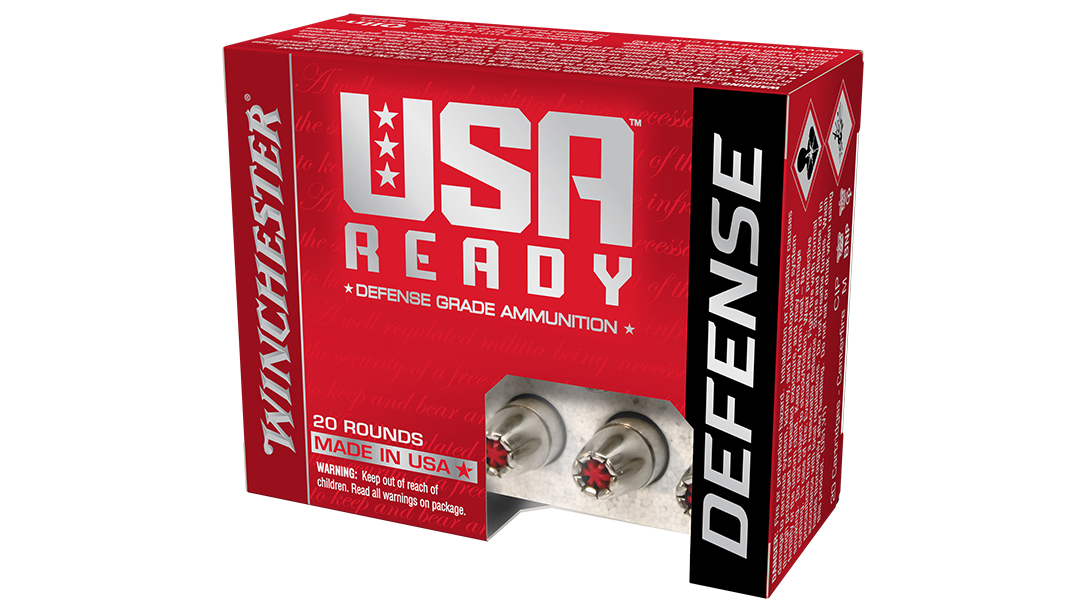 Winchester USA Ready Defense is designed to perform through concealed carry pistols.