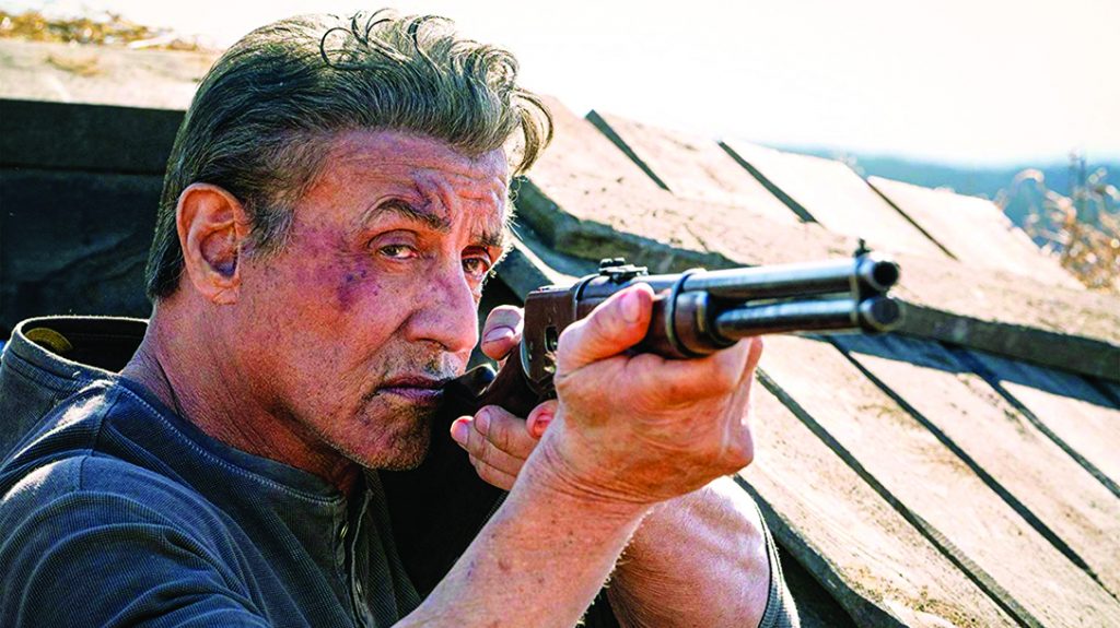 home defense plans, In Rambo: Last Blood, Sly rocked a vintage lever-action rifle.