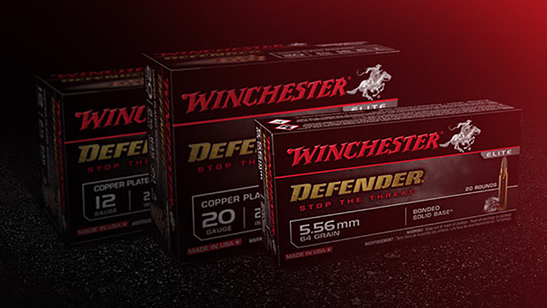 The Winchester Defender ammo line adds 12-gauge, 20-gauge and 5.56mm loads.