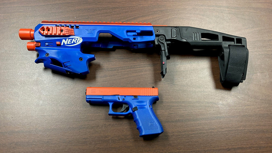 Police: Suspect Used CAA Conversion Kit to Disguise Glock as Nerf Gun