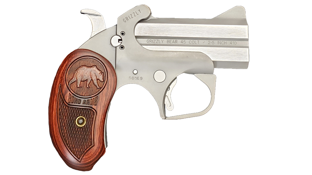 The Bond Arms Grizzly is lightweight, compact and affordable.