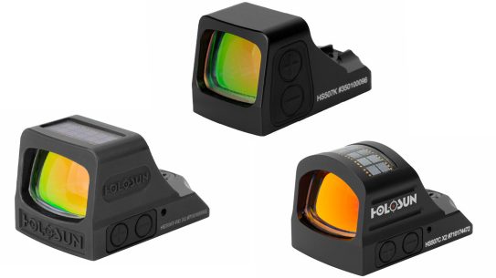 The Holosun X2 series brings lots of features for defensive use.