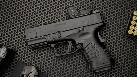 The Springfield XD-M Elite 3.8" Compact OSP features 14+1 capacity.