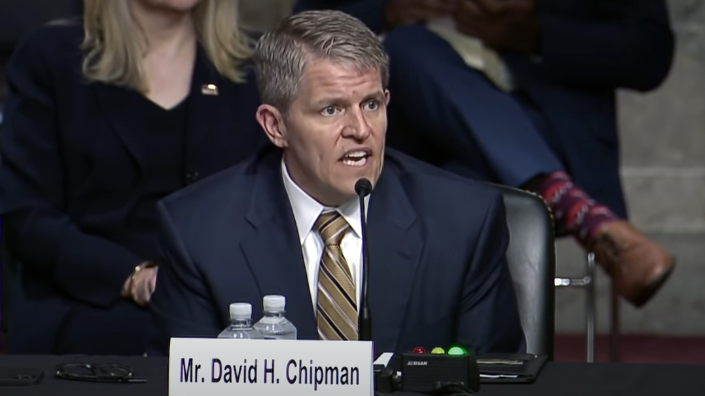 David Chipman admitted he wants to ban the AR-15 before a Senate Judiciary Committee hearing.