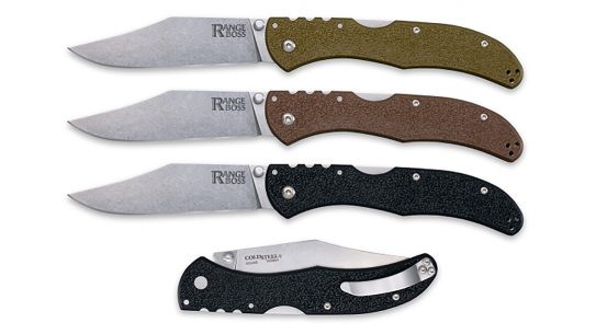 The Cold Steel Range Boss is up for most any task as a general purpose knife.
