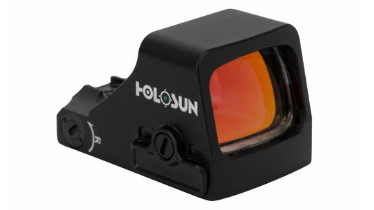 The Holosun 407 red dot now comes with a green reticle option.