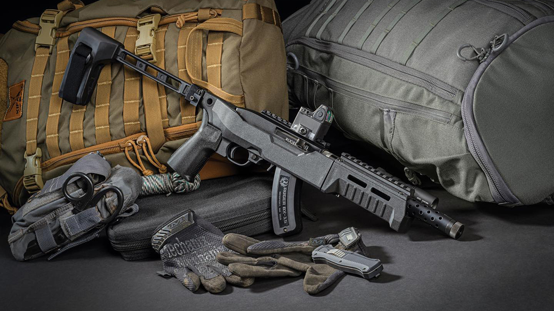 The SB Tactical SB22 brings a versatile chassis to 10/22 and 22 Charger guns.