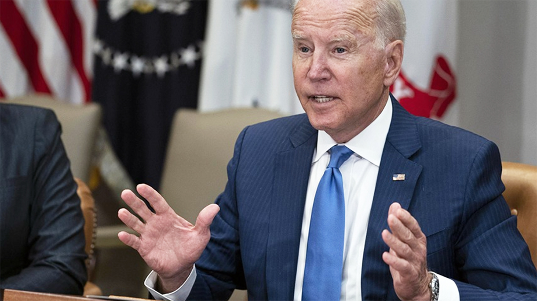 Joe Biden keeps trying to fight rising crime with more gun control.