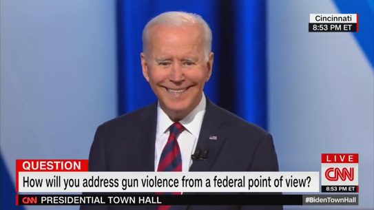 Biden talks about a pistol ban in CNN town hall
