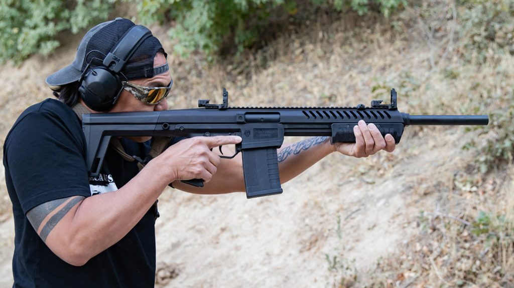 The Blackwater Firearms Sentry 12 Shotgun ushers in a new era of defensive pump shotguns.