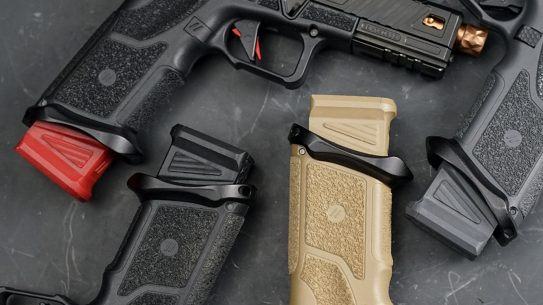 Zev Technologies polymer basepads add 5 9mm or 4 .40 S&W rounds to Glock mags.