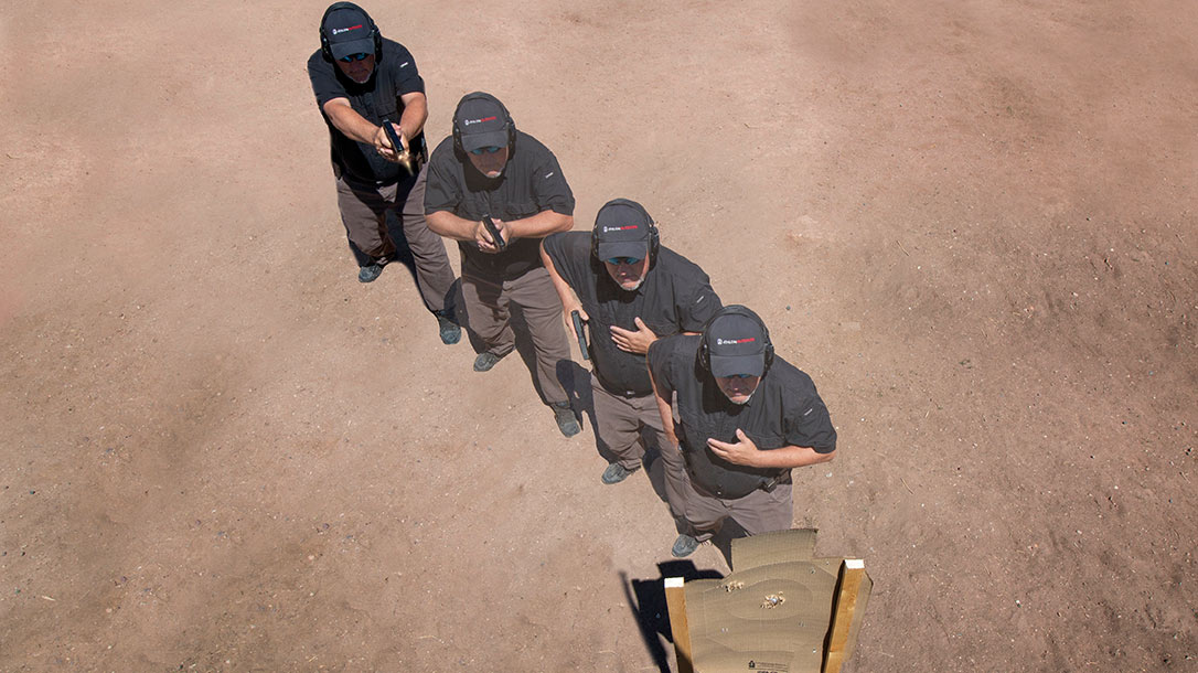 Combat Shooting and Tactics includes shooting on the move. Shooting on the move provides us with a tactical advantage over our adversary—an important factor in any gunfight.