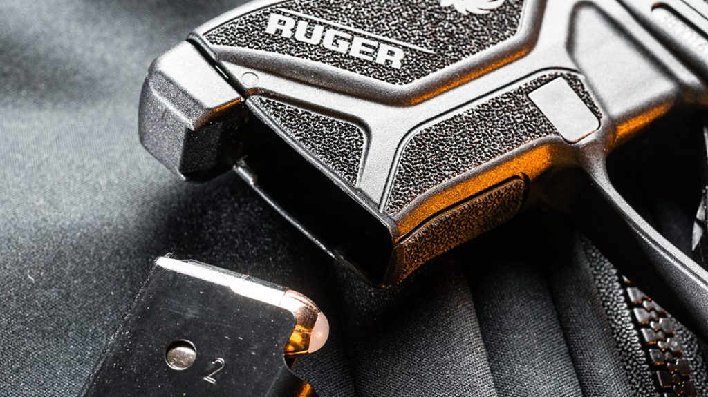 The blade safety trigger of the Ruger LCP II helps keep the pistol safe during concealed carry.