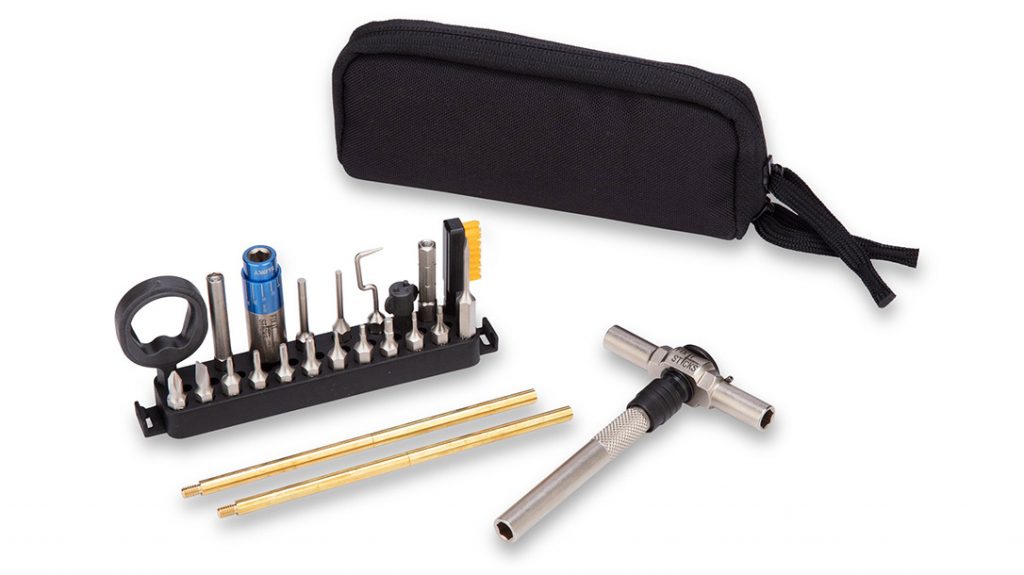 Keep your pistols maintained with the Fix It Sticks Compact Pistol Kit.