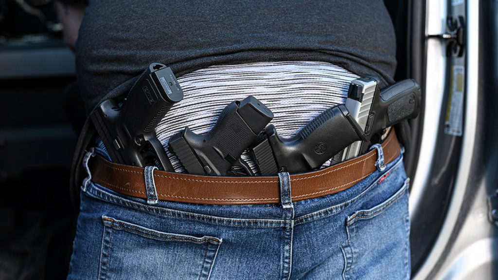 Too much is just too much. When you carry concealed, it is only common sense to be serious about it.