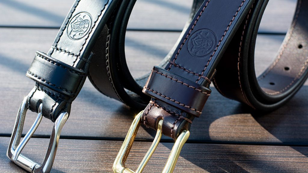 The leather belt rounds out the Smith & Wesson EDC collection nicely.
