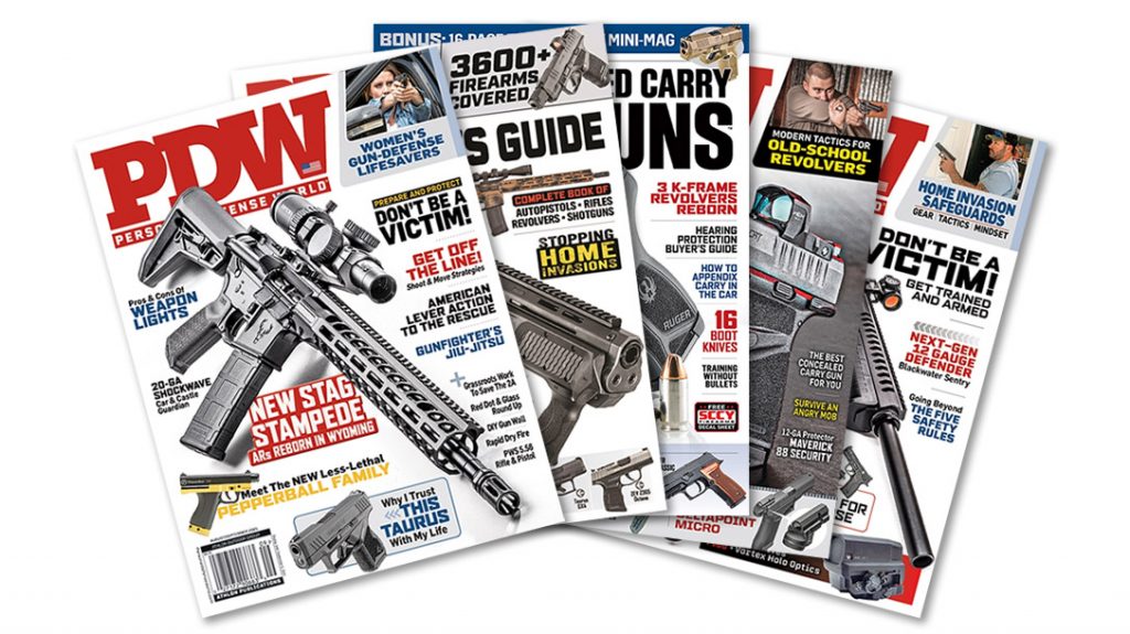 A gift subscription to Personal Defense World Magazine is the jewel of our 2021 EDC Christmas Gift Guide.