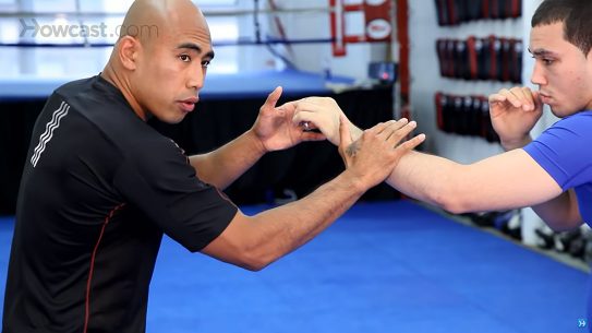 Keep it Simple with a Basic MMA Technique to Parry the Jab.