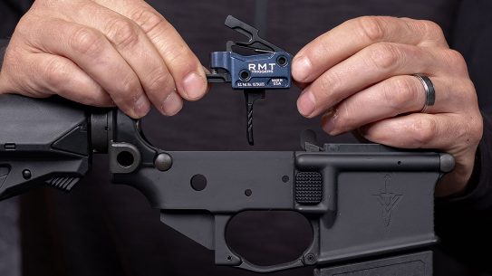 The RMT Triggers Nomad Drop-In AR-15 Trigger.