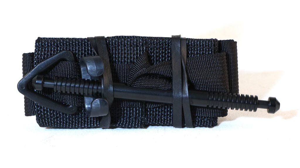 The GEN4 SOF Tactical Tourniquet included in the Walther Ankle Medical Kit is easy to use and indestructible.