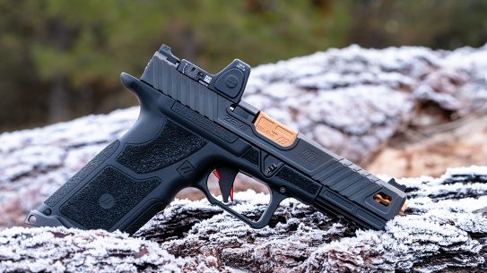 The Zev Technologies OZ9 Elite is a top shelf pistol with striking lines.