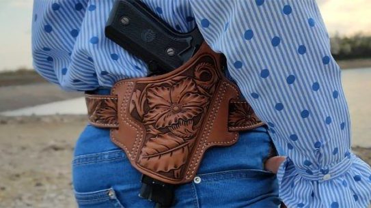 FALCO Hand-Carved Holsters and belts.
