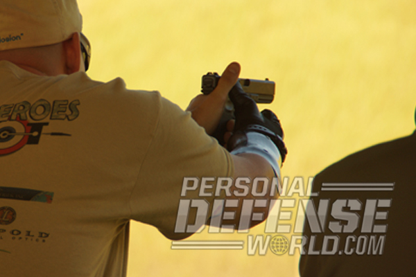 Dry firing is a good way to condition any shooter and improve shooting skills.