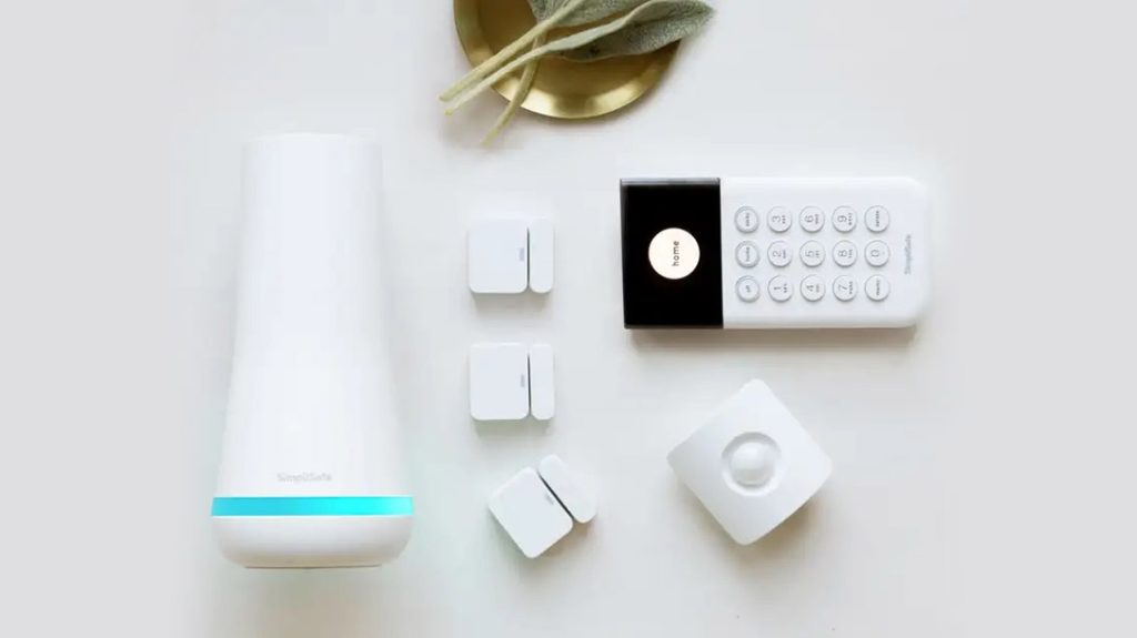 SimpliSafe - the Essentials Security Systems Kit for rental homes.
