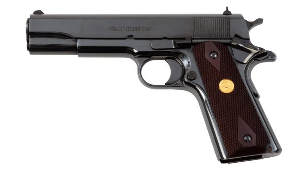 Best 1911 Pistols: Colt Royal Blue 1911 Classic.