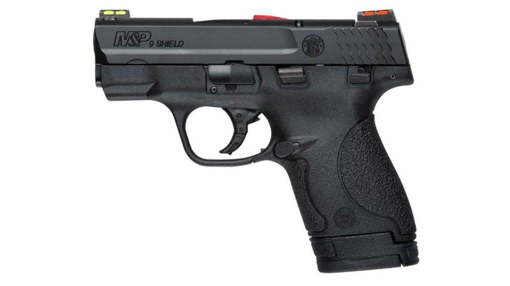 Handguns For Women: Smith & Wesson M&P 9 Shield Hi Viz Sights.
