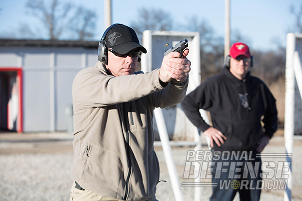 Do Not Anticipate the Recoil help Improve Pistol Shooting Skills.