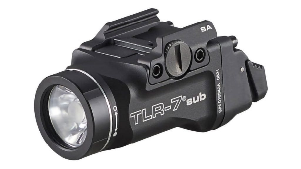 Pistol Lights: Streamlight TLR-7 Sub Ultra-Compact.