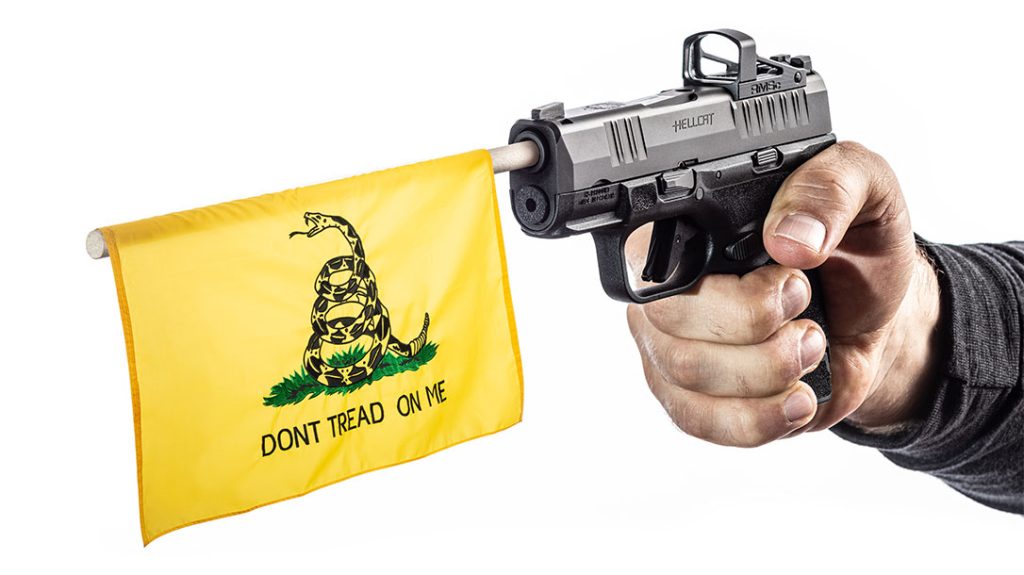 Don't tread on me in the Nov/Dec 2022 issue of Combat Handguns.