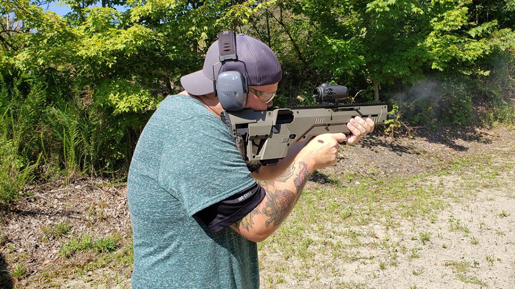 The author and his shooting partner found the Meta Tactical Apex extremely pleasant and easy to shoot.