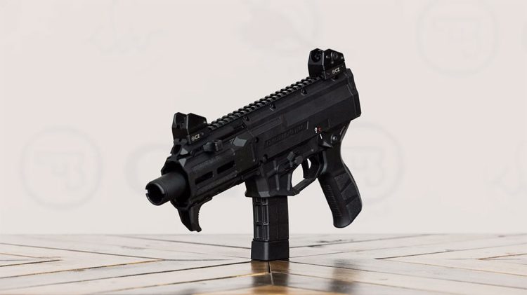 The CZ Scorpion 3+ Micro Pistol.
