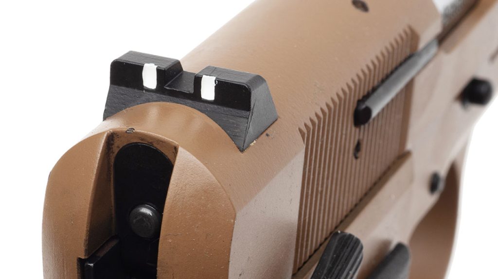 The fit and finish on the MCP was extremely clean including the FDE Cerakote on the review Browning Hi-Power pistol.