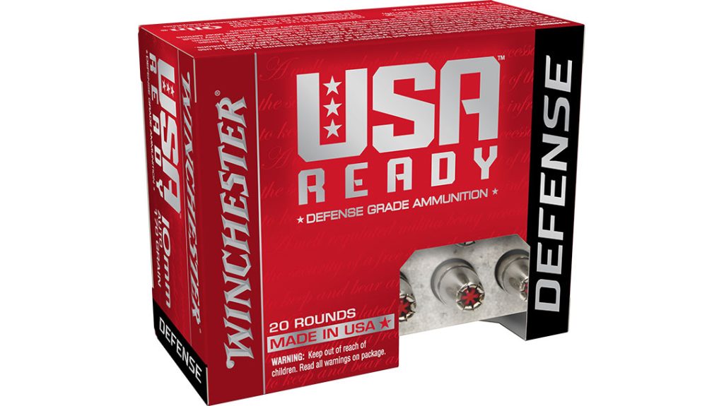 Winchester – USA Ready Defense 10mm Auto.